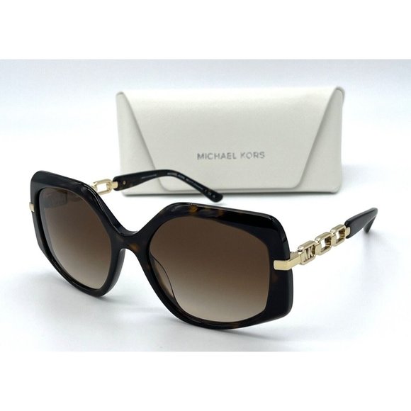 MICHAEL KORS  MK2177U 300613 Dark Tortoise / Brown Gradient  56mm sunglass - Picture 1 of 4